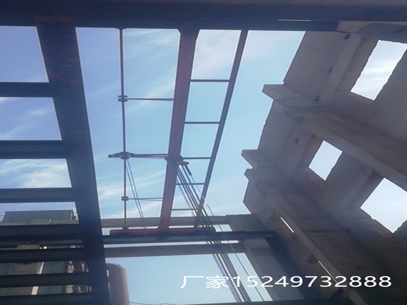 SDQ型10吨手动单梁起重机现场安装效果图